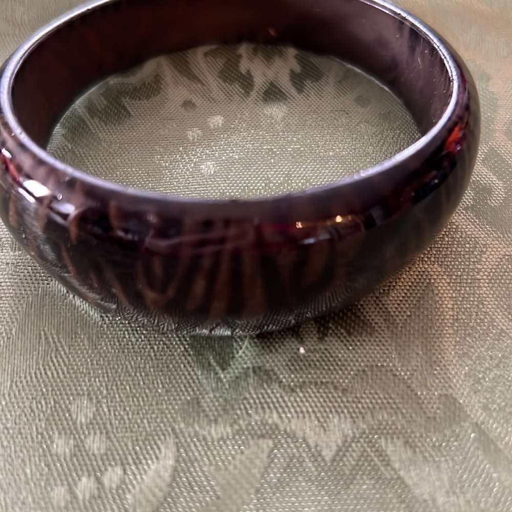 Animal Print Acrylic Bracelets Set of 4 - Picture 4 of 5